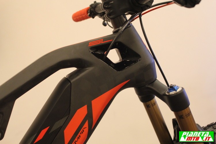 Olympia E1X full e.bike - mountain bike elettrica - serie sterzo
